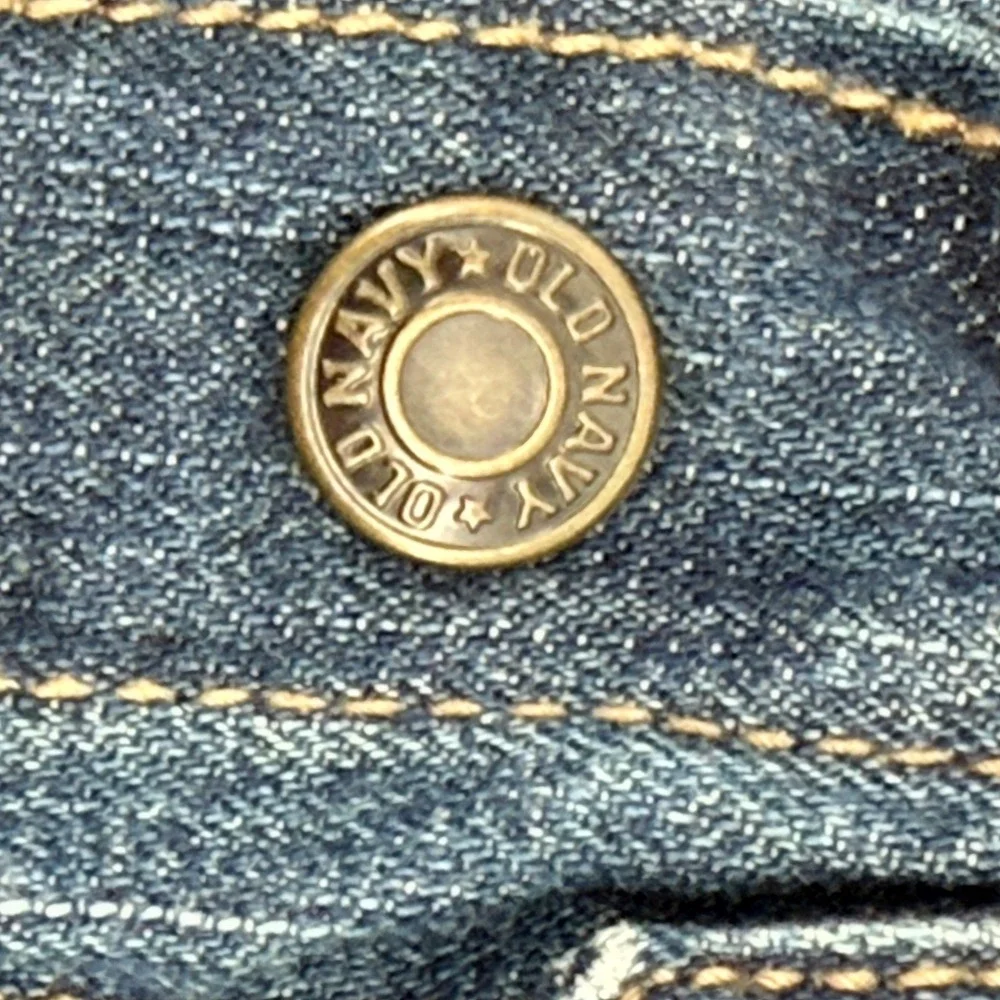 Old Navy Denim Trucker Jacket Baby Boy 12-18 Months Medium Wash Blue‎ Cotton